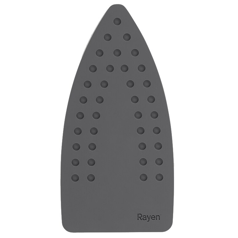 Suport din silicon pentru fier de calcat Rayen, 27 x 13 cm, Gri